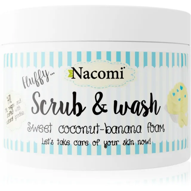 Nacomi Fluffy... Sweet Coconut-Banana Pesemisvaht 180 ml