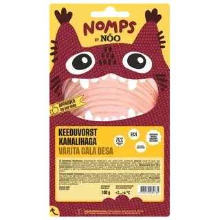 Keeduvorst kanalihaga, Nomps, NÕO, 100 g