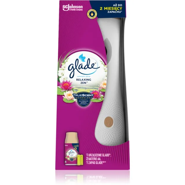 GLADE Automatic Spray Relaxing Zen automaatne õhuvärskendaja koos täidisega 269 ml