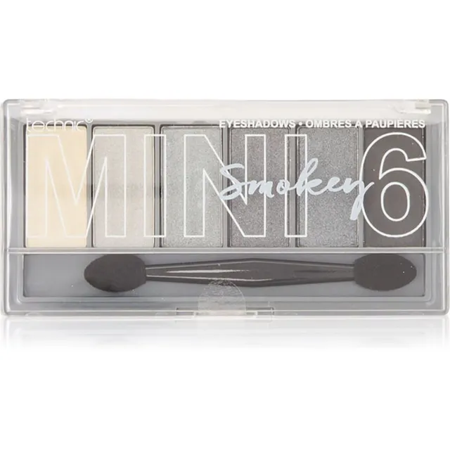Technic Cosmetics Eyeshadow Minis Lauvärvipalett varjund Mini Smokey 7.2 g