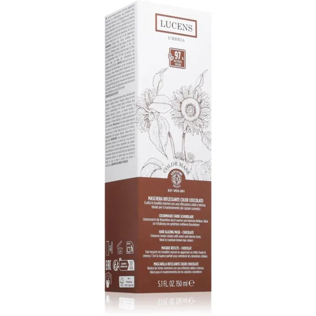 Kemon Group Lucens Umbria Kinnistav värvimask juustele varjund Chocolate 150 ml