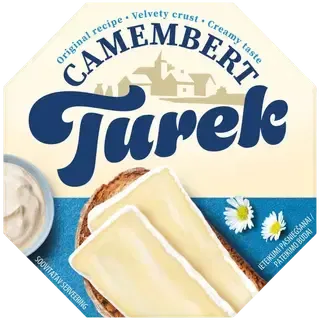 Turek Camembert Natural valgehallitusjuust 120g