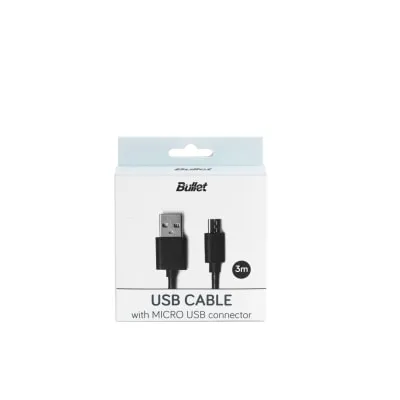 Juhe Bullet 2.0 Micro USB - USB, 3m AW26