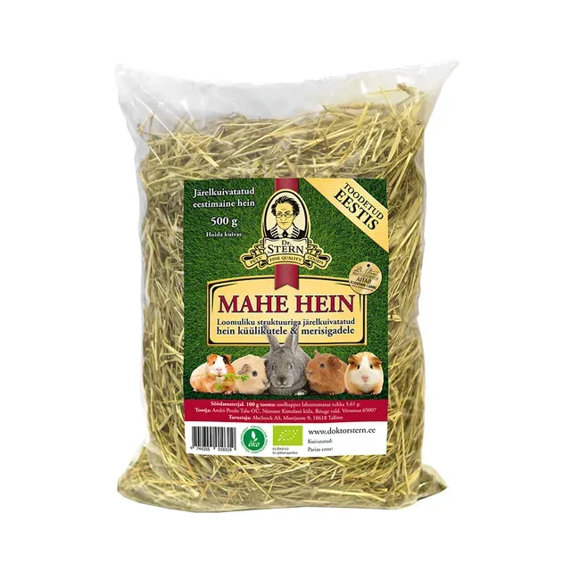 Mahe eestimaine hein meriseale ja küülikule, DR.STERN, 500g