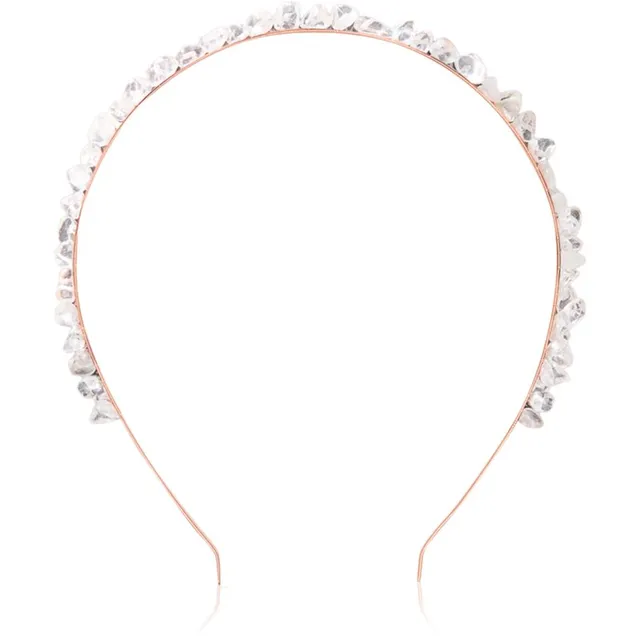 Crystallove Clear Quartz Hairband peapael 1 tk