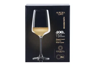 Veinipokaalid AURORA Moments 400ml 4tk