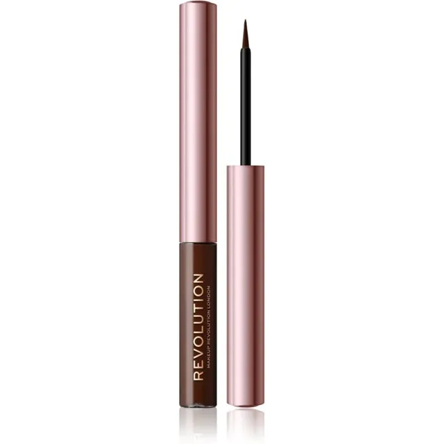 Revolution Super Flick Vedel silmalainer varjund Brown 2.4 ml