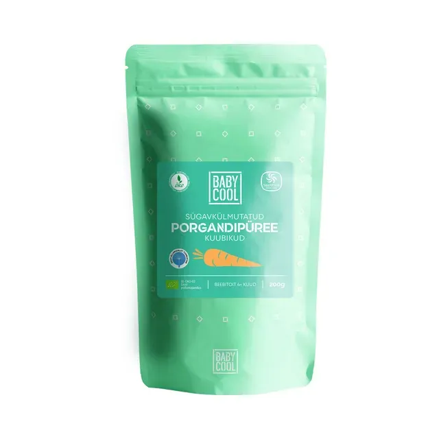 Sügavkülmutatud porgandipüree kuubikud, BABYCOOL, 200 g