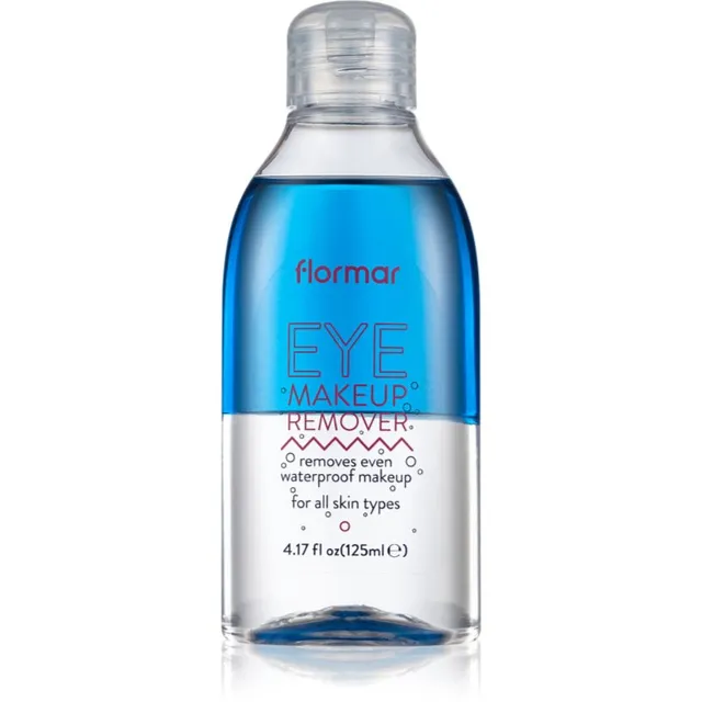 flormar Eye Makeup Remover Kahefaasiline silmameigi eemaldaja 125 ml