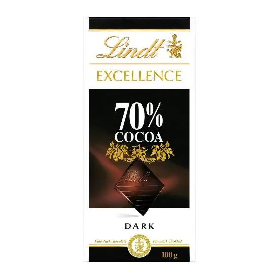 Lindt Excellence tume šokolaad Dark 70% 100g