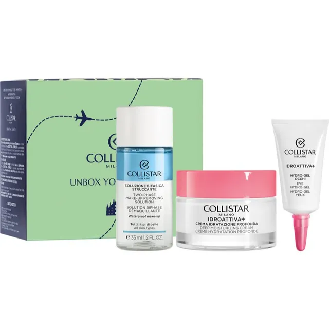 Collistar Deep Moisturizing Cream Travel Kit Kinkekomplekt niisutava toimega