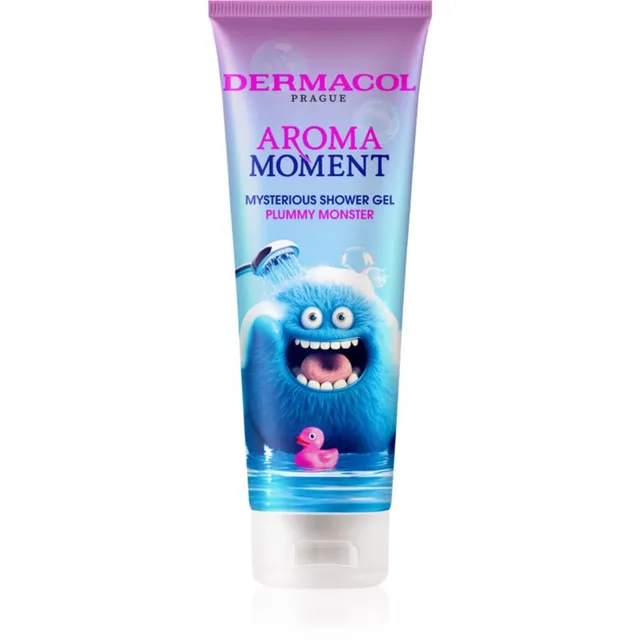 Dermacol Aroma Moment Plummy Monster Dušigeel lastele lõhnatooted Plum 250 ml