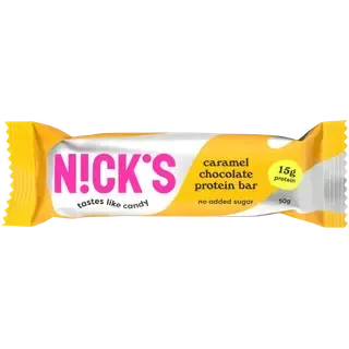 Karamelli proteiinibatoon, NICKS, 50 g