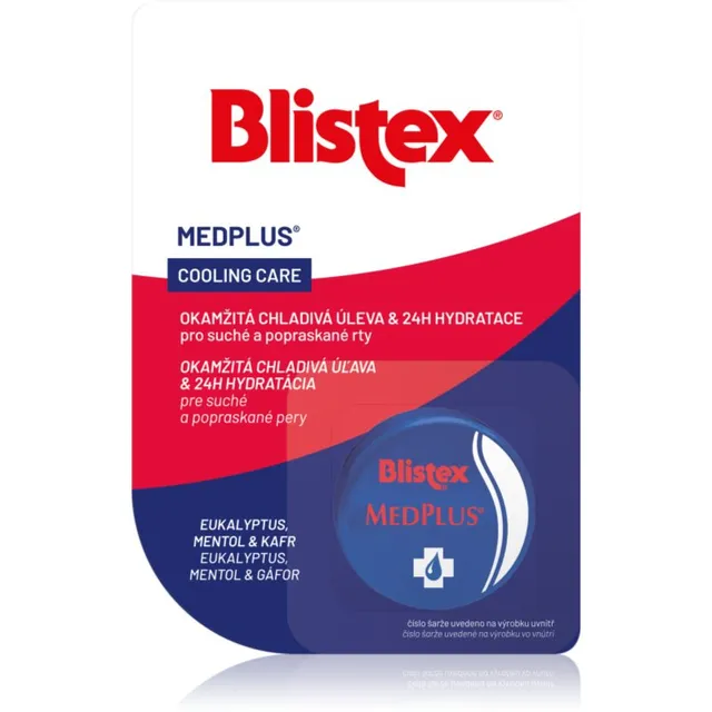 Blistex MedPlus Jahutav palsam kuivadele ja lõhenenud huultele 7 ml