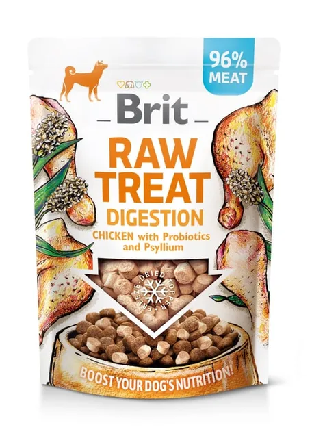 Brit Care Digestion külmkuivatatud maius koerale, kana/siga, 40 g