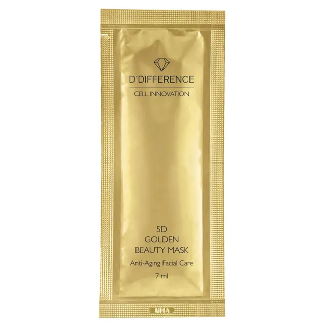 D´DIFFERENCE Cell Innovation 5D Golden Beauty Mask 7ml