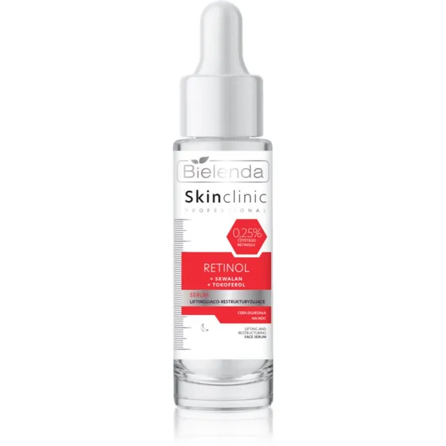 Bielenda Skin Clinic Professional Retinol Tõstev ja pinguldav seerum öö 30 ml