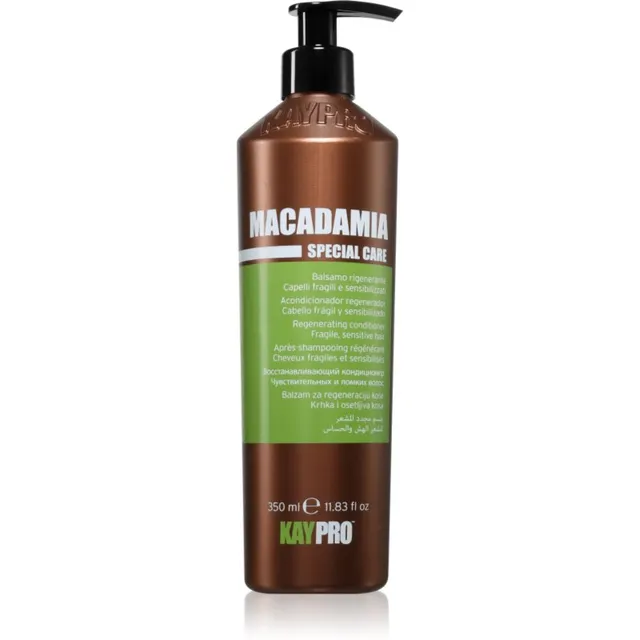 Kaypro Macadamia Regenerating Conditioner Palsam habrastele stressis juustele 350 ml