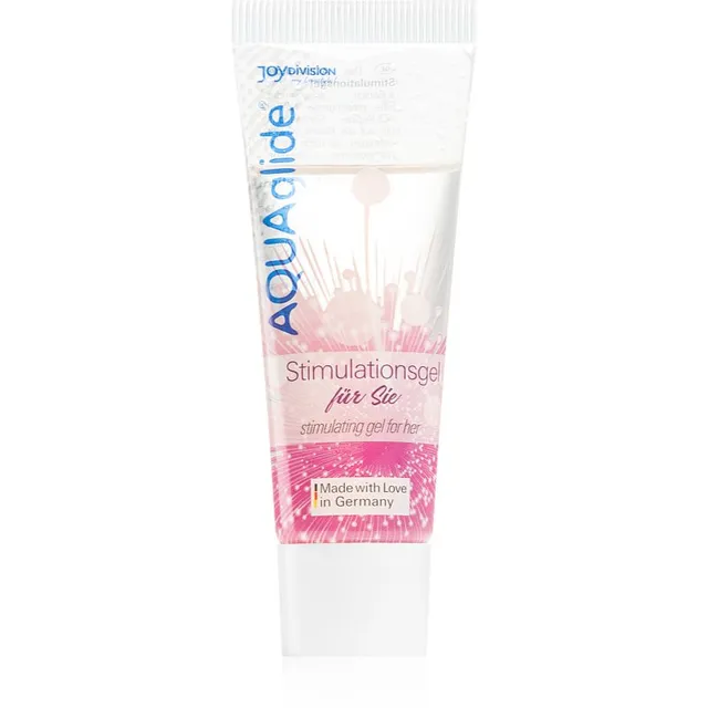JoyDivision AQUAglide Stimulating Gel For Her Stimuleeriv Geel Intiimsete kehaosade ja Seksmänguasjade jaoks 25 ml