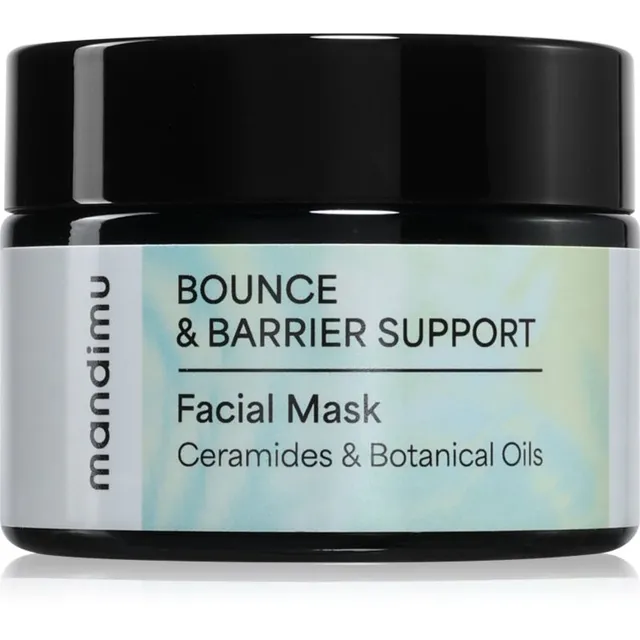 Jíme zdravě Mandimu Bounce & Barrier Support Facial Mask Intensiivselt niisutav mask hüaluroonhappega 50 ml