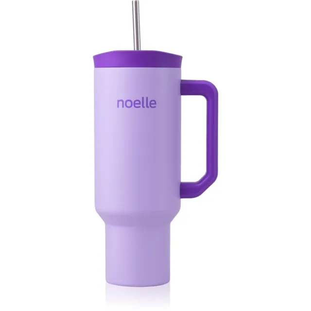 Noelle Tumbler kõrrega roostevabast terasest joogitops Purple 1 tk
