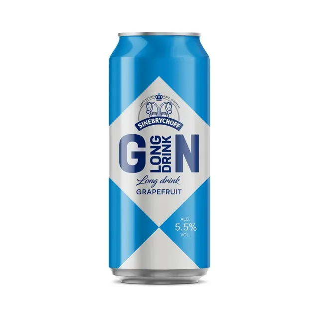 Long drink Grapefruit, SINEBRYCHOFF, 500 ml purk
