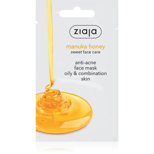 Ziaja Manuka Honey Näomask akne hoolduseks 7 ml
