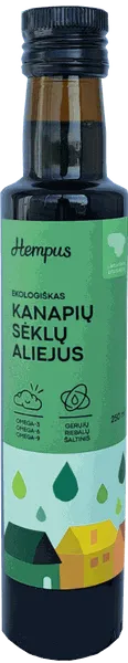 Kanepiseemneõli Hempus, ökoloogiline