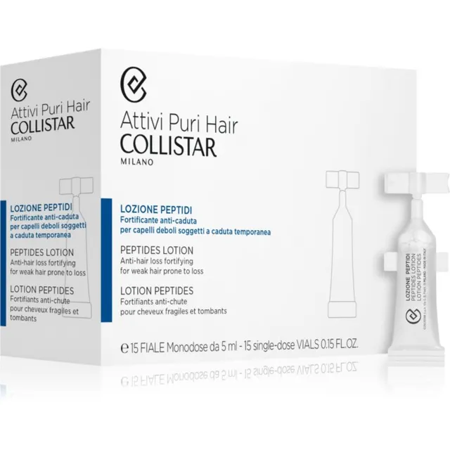 Collistar Hair Peptides Lotion Anti-hair Loss Juukseõli peptiididega 15x5 ml
