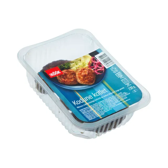 Praetud kodune kotlet, SELVERI KÖÖK, 230 g