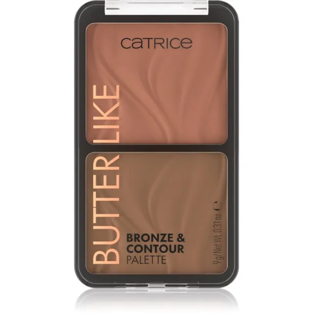 Catrice Butter Like Bronze & Contour Kontuuripalett päikesepuudriga varjund 020 Shape It My Way 9 g