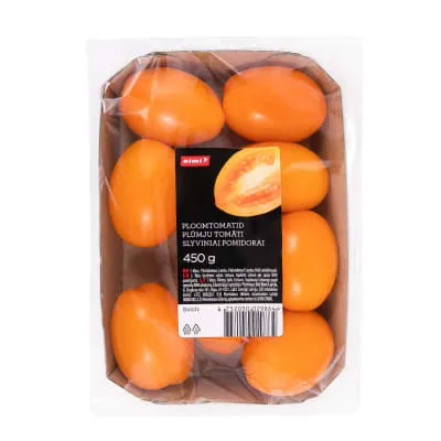 Ploomtomatid kollased Rimi 1kl, 450g