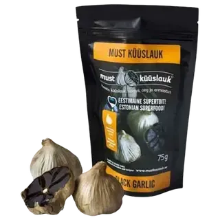 Mahe must küüslauk 75g