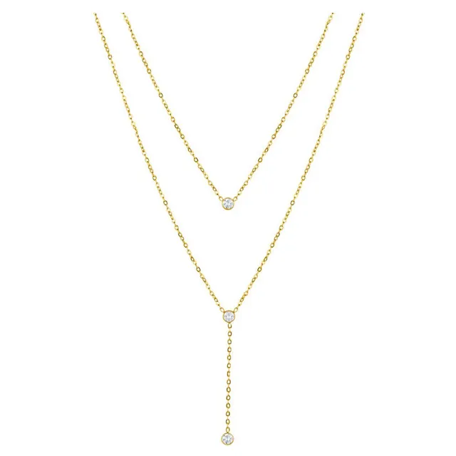 DONDELLA Aureline Gold Necklace 42+5cm