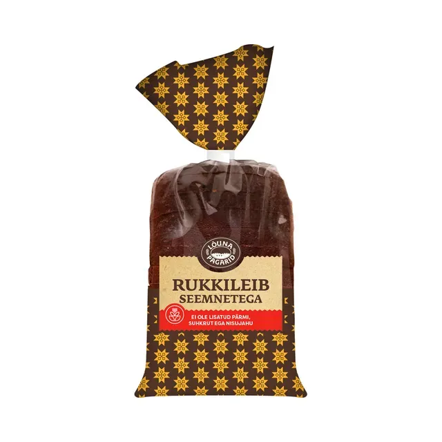Rukkileib seemnetega, LÕUNA PAGARID, 300g