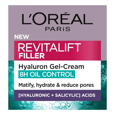 Kr.Loreal Paris Rev. Filler 8H Oil Con. 50ml