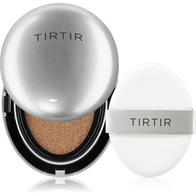 TIRTIR Mask Fit Aura Cushion Matt jumestuskreemipadi sära andva efektiga varjund 43N Deep Cocoa 18 g
