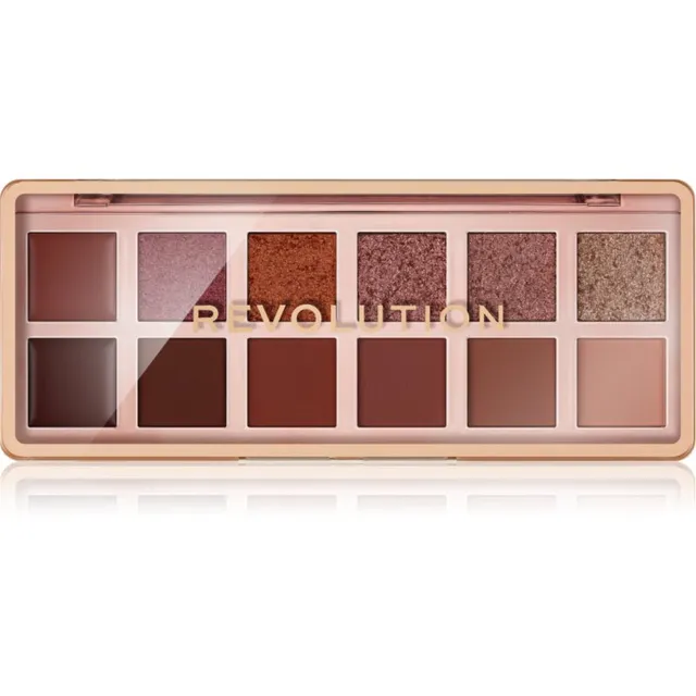Revolution The Icon Palette Lauvärvipalett varjund The True Icon Bronze Palette 12x0.7 g