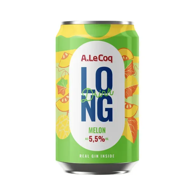 Long Drink Melon, A. LE COQ, 330 ml