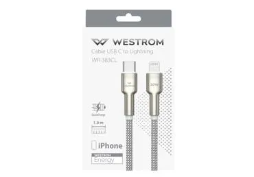 Kaabel WESTROM USB-C to Lightning, 1m