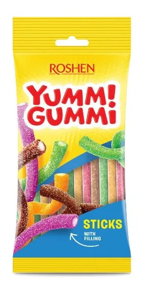 Roshen kummikommid Sour Sticks 70g