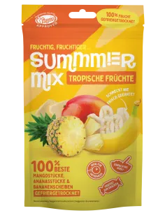 Summmer külmkuivatatud puuvilja mix Tropical Fruits 25g
