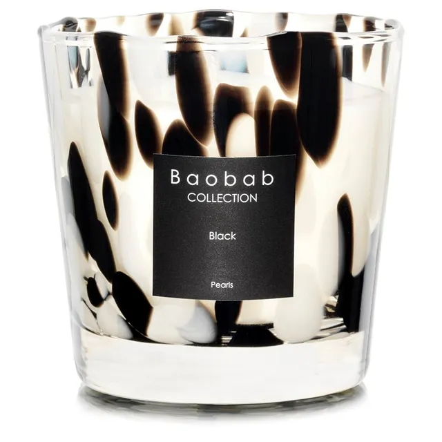 Baobab Collection Pearls Black lõhnaküünal 190 g