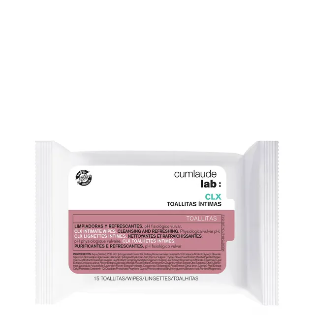 CUMLAUDE LAB Clx Intimate Wipes 15pcs