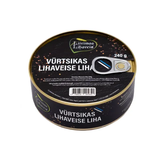 Vürtsikas lihaveise liha, LIIVIMAA LIHAVEIS, 240 g