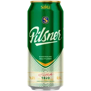 Õlu Pilsner, SAKU, 500ml