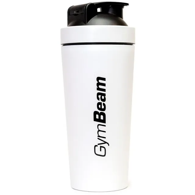GymBeam Shaker Steel spordišeiker värv White 1 tk