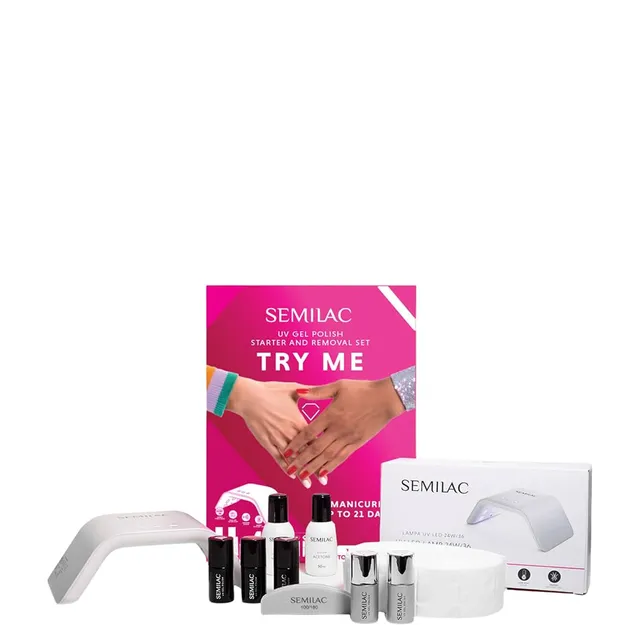 SEMILAC UV Gel Polish Try Me Gift Set