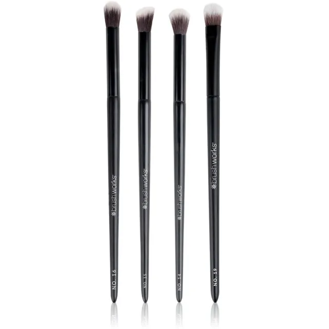 Brushworks Eye Blending Set silmameigipintslite komplekt