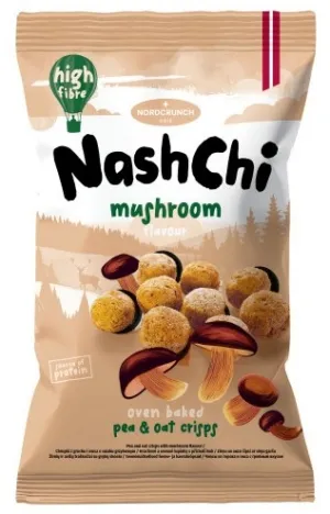 Naschi Herne ja Kaerakrõpsud Seenemaitselised 60g